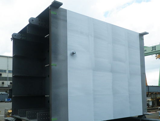 Al-Mg Metal Thermal Spraying in Process