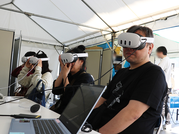日本橋地下化事業VR体験