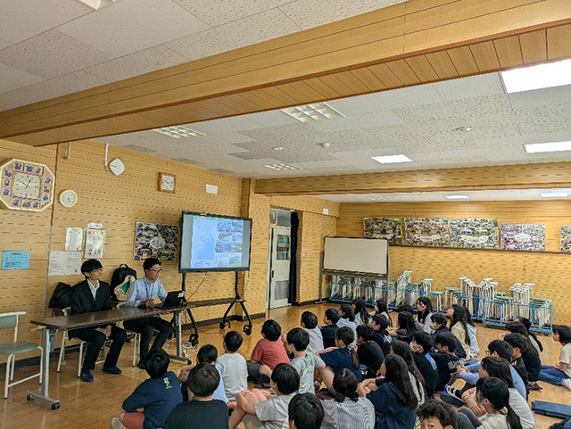事前学習の様子