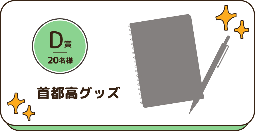 D賞　首都高グッズ　20名様