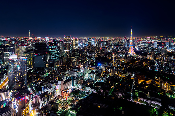 東京オペラシティ 夜景を楽しもう