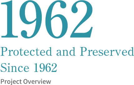 1962 Protected and Preserved Since 1962 Project Overview